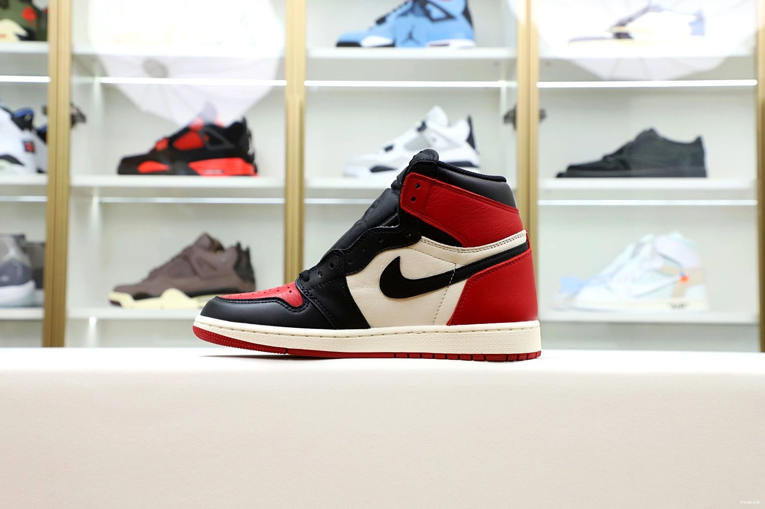 RETRO OG AIR HIGH TOE' 'BRED JORDAN 1 0114